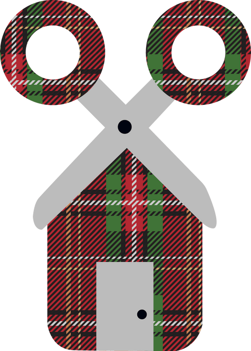 CraftHTV.com Vinyl Fairy Tale Marsha's Plaid Pattern - 1272